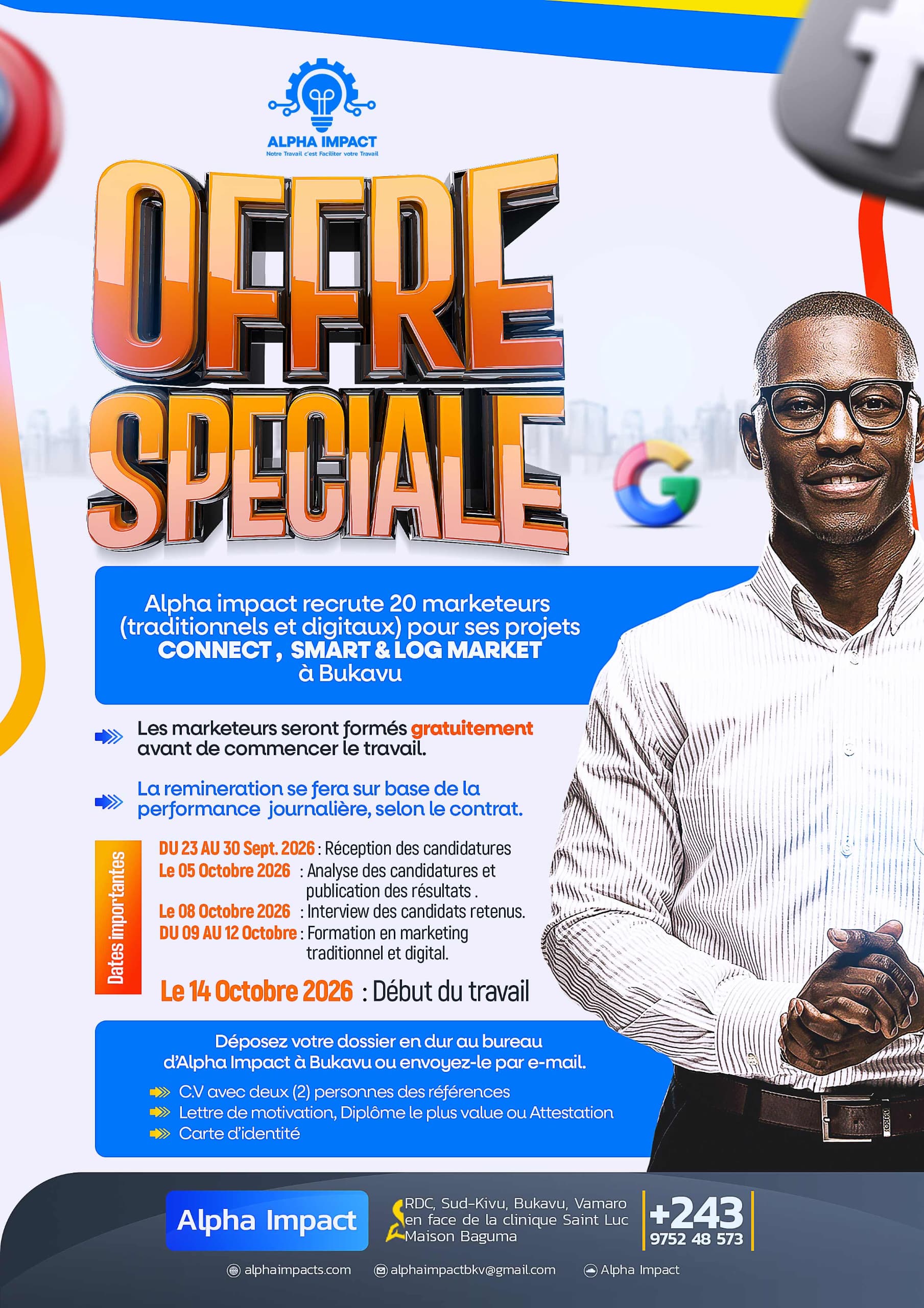 OFFRE SPÉCIALE CHEZ ALPHA IMPACT