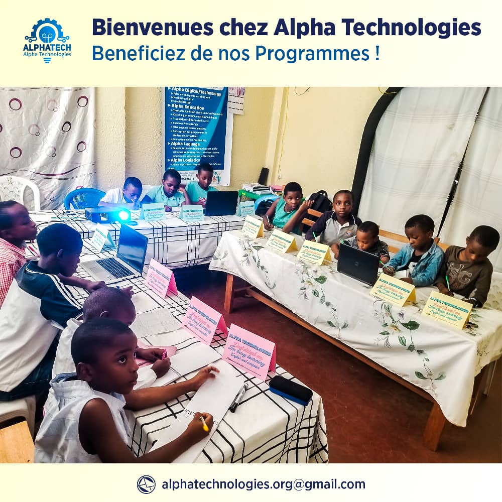 New hope for children affected by Army conflicts in Bukavu. Trained in English and computer science